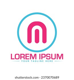 M Letter Logo Design Kreativ und Modernes Logo-Design 