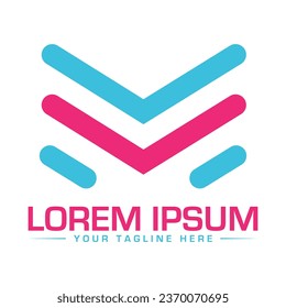 M Letter Logo Design Creative and Modern logo design 