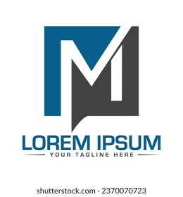 M Letter Logo Design Creative and Modern logo design 