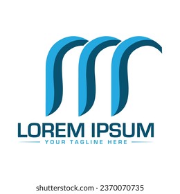 M Letter Logo Design Creative and Modern logo design 