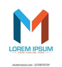 M Letter Logo Design Creative and Modern logo design 