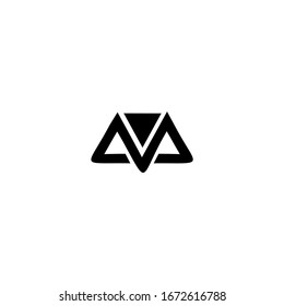 M Letter Logo Design Template
