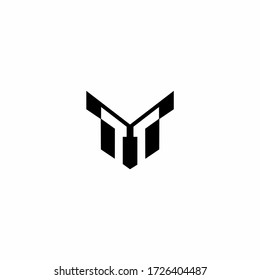 M Letter Logo Design Template