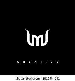 M Letter logo Design Template Vector
