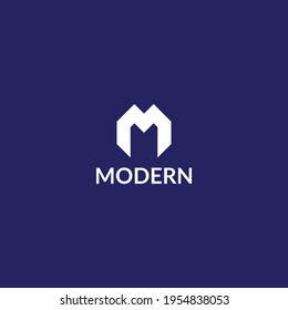M Letter Logo Design Template 