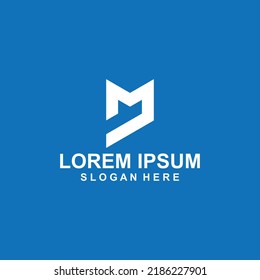 M Letter Logo Design Template 