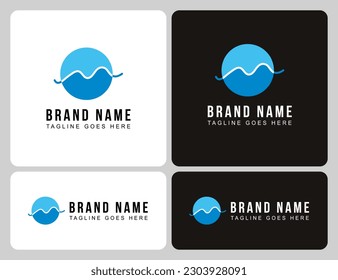 M letter logo design template