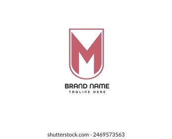 M Letter Logo Design Template