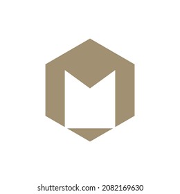 M letter logo design variation