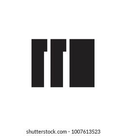 M letter logo design vector