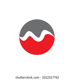 M letter logo design vector icon template