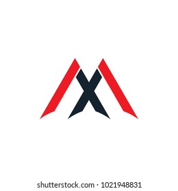 M letter logo design vector icon template