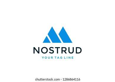 M letter logo design vector illustration.
