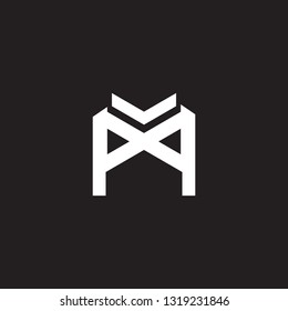 M letter logo design vector template