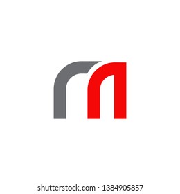 M letter logo design vector template