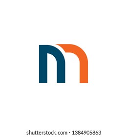 M letter logo design vector template