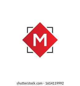 M letter logo design vector template