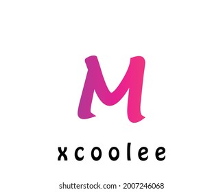 M letter logo design vector template