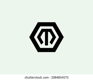 plantilla de vector de diseño de logotipo de letra M