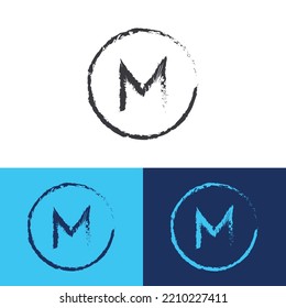 M letter logo design vector template,