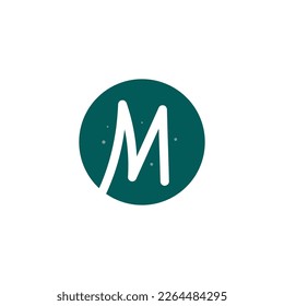M Letter Logo Design Vector