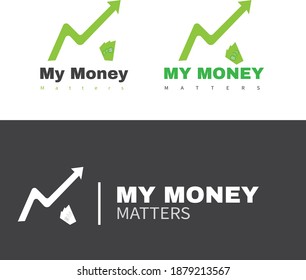 M letter logo design.Money logo design.New creative logo design. Modern logo design vector template.