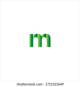 Diseño de icono de logotipo de letra M