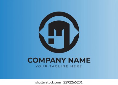 M Buchstabenlogo. Millennium Logo Design. Vectorlogo M. Creative und Minimalist Letter M Logo Design Symbol