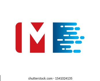 M Letter logo or symbol template