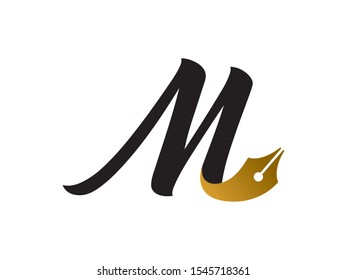 M Letter logo or symbol template design