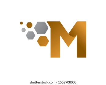 M Letter logo or symbol template design
