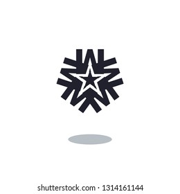 M letter logo template