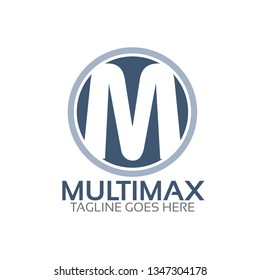 M Letter Logo Template