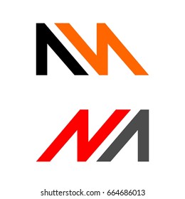 M Letter Logo Template Illustration Design. Vector EPS 10.