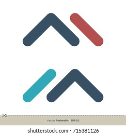 M Letter Logo Template Illustration Design. Vector EPS 10.