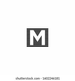 M Letter Logo Template symbols icons