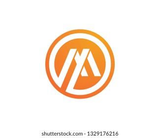 M Letter Logo Template vector illustration design