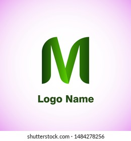 M Letter Logo template vector icon design.