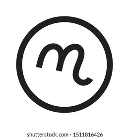 M letter logo template vector icon design