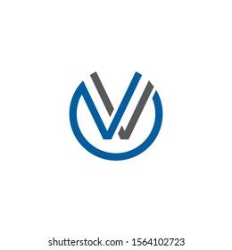 M Letter Logo Template vector illustration design