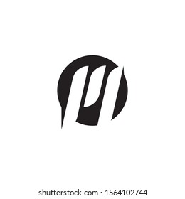 M Letter Logo Template vector illustration design
