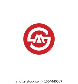 M Letter Logo Template vector illustration design
