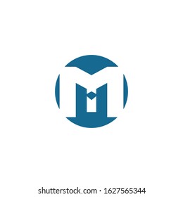 M Letter Logo Template vector illustration design
