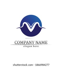 M Letter Logo Template Vektorgrafik Design