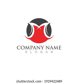 M Letter Logo Template vector illustration design