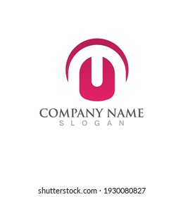 Diseño de ilustraciones vectoriales de plantillas de logotipos de letras M