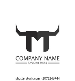 M Letter Logo Template vector illustration design logo for business and identity