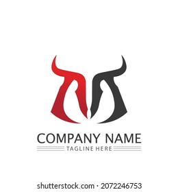 M Letter Logo Vorlage Vektorgrafik-Design-Logo für Unternehmen und Identität
