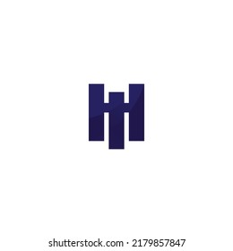 M Letra Logo Template logotipo de diseño de ilustración vectorial para empresas e identidad