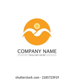 M Letra Logo Template logotipo de diseño de ilustración vectorial para empresas e identidad
